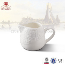 Wholesale pot à lait en céramique de chaozhou, crème à café en porcelaine